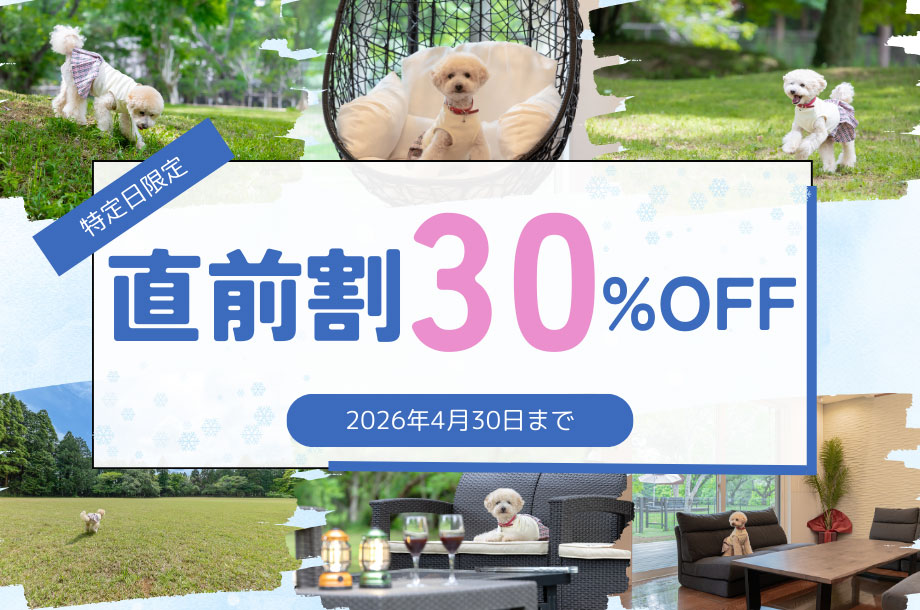 直前割30%OFF