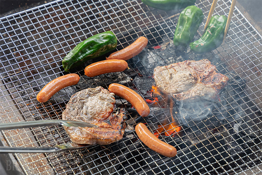 BBQの様子